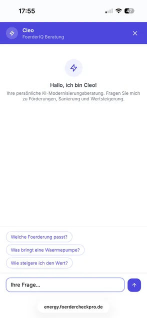 Rückfrage im Bericht wird von Cleo beantwortet